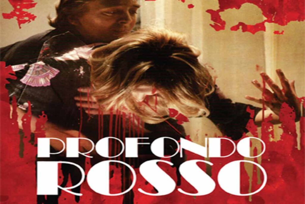 La locandina del film Profondo rosso, di Dario Argento