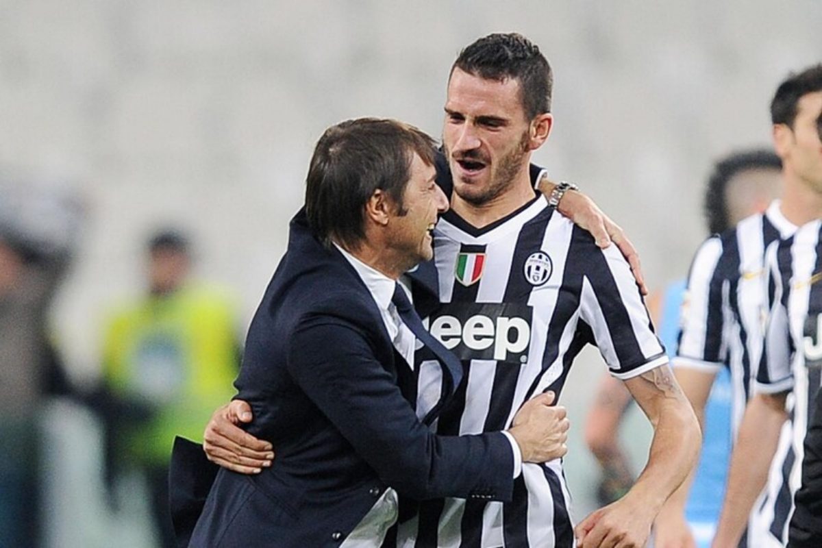 bonucci abbraccia conte