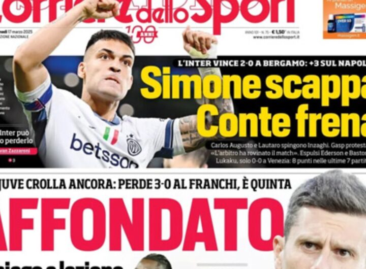 corriere dello sport 17 marzo 25