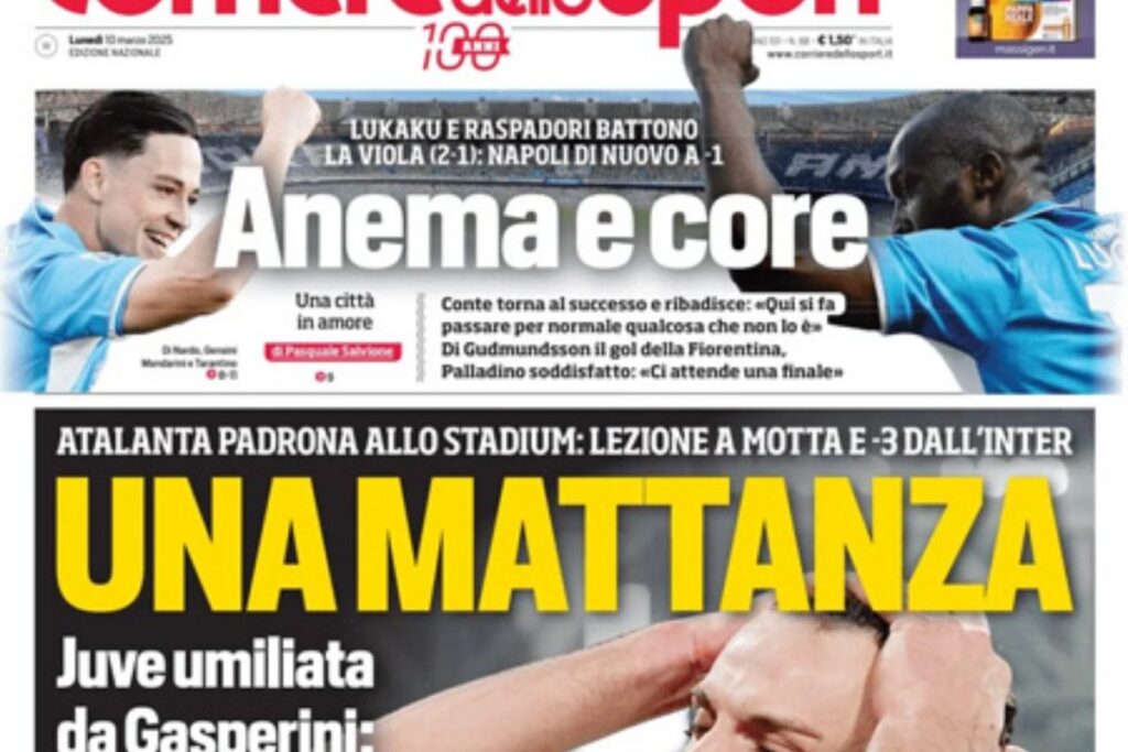 corriere dello sport 10/3/25