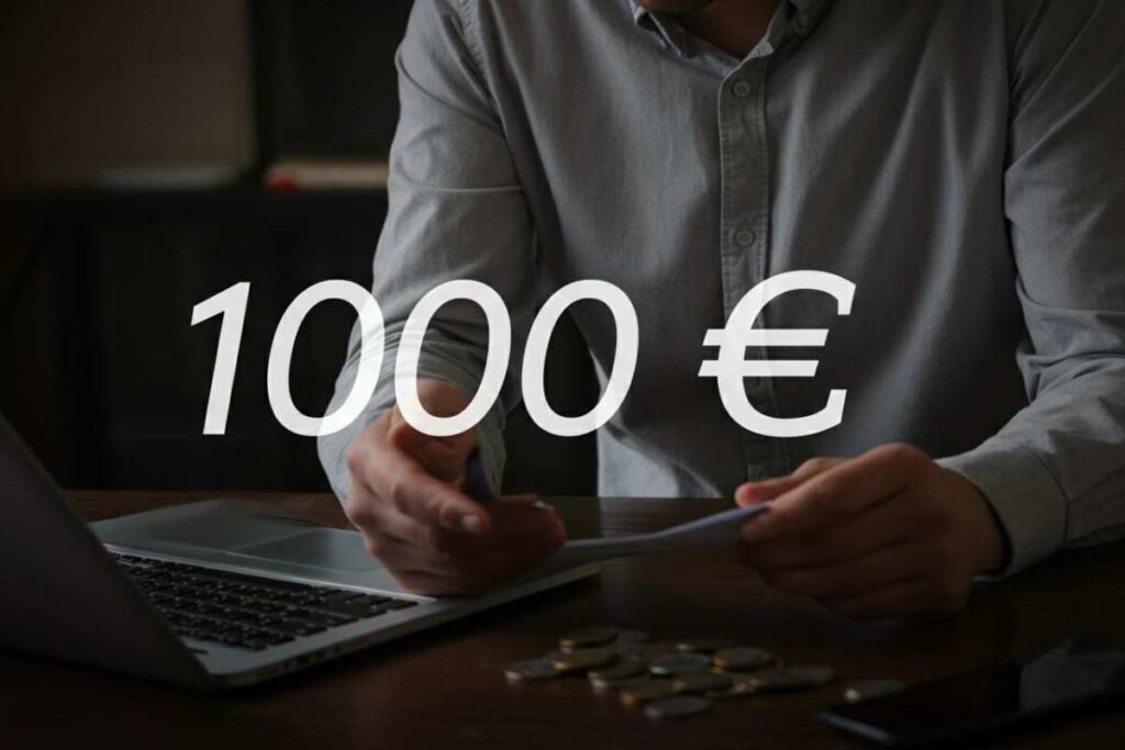 1000 euro sul conto con la dichiarazione dei redditi