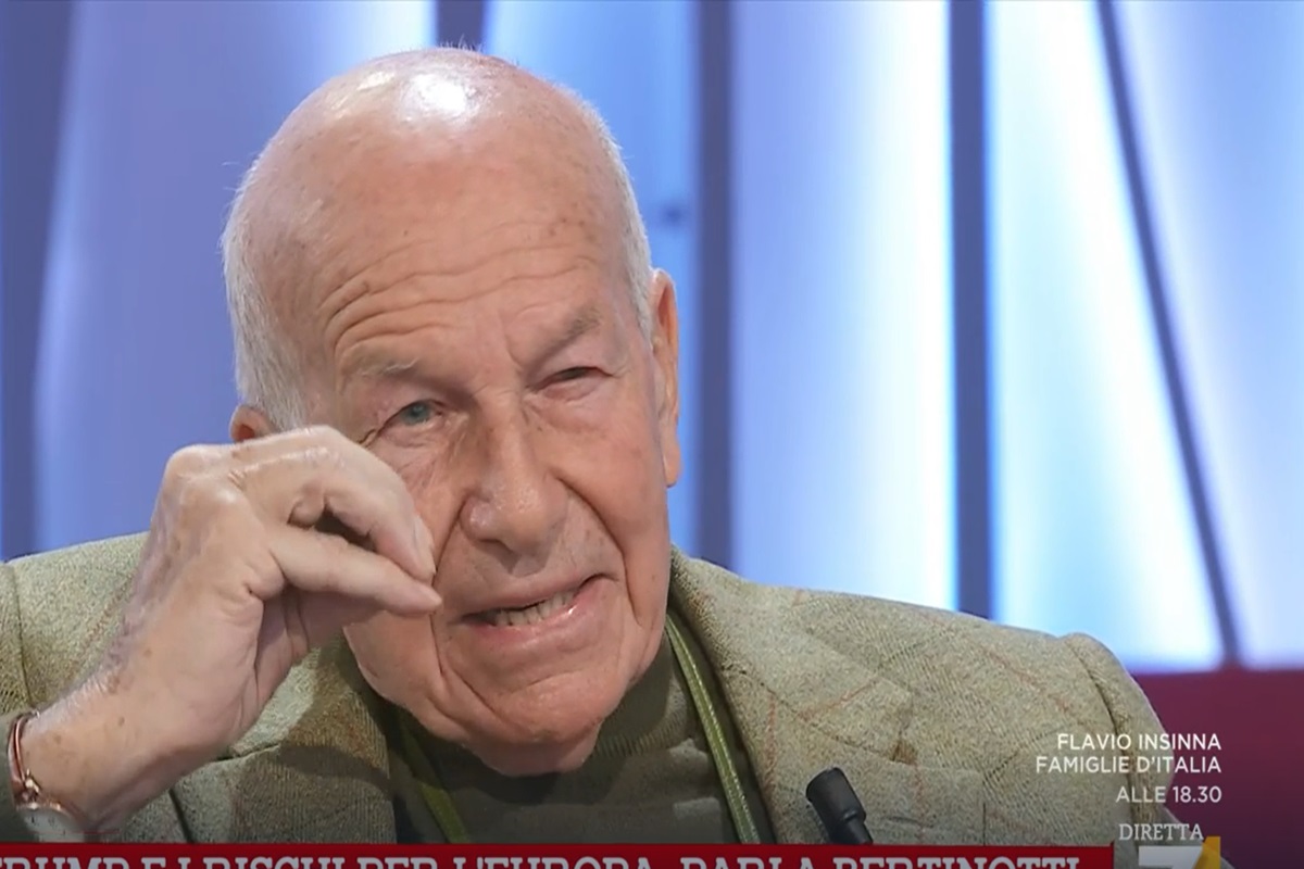 Fausto Bertinotti critica meloni