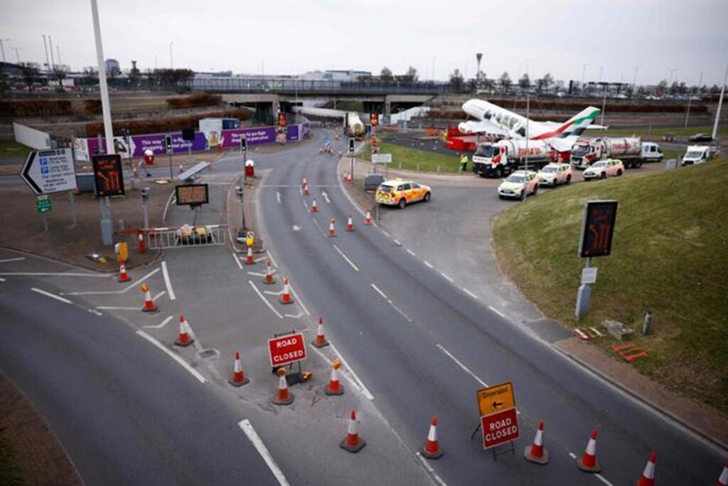 L'aeroporto di Londra