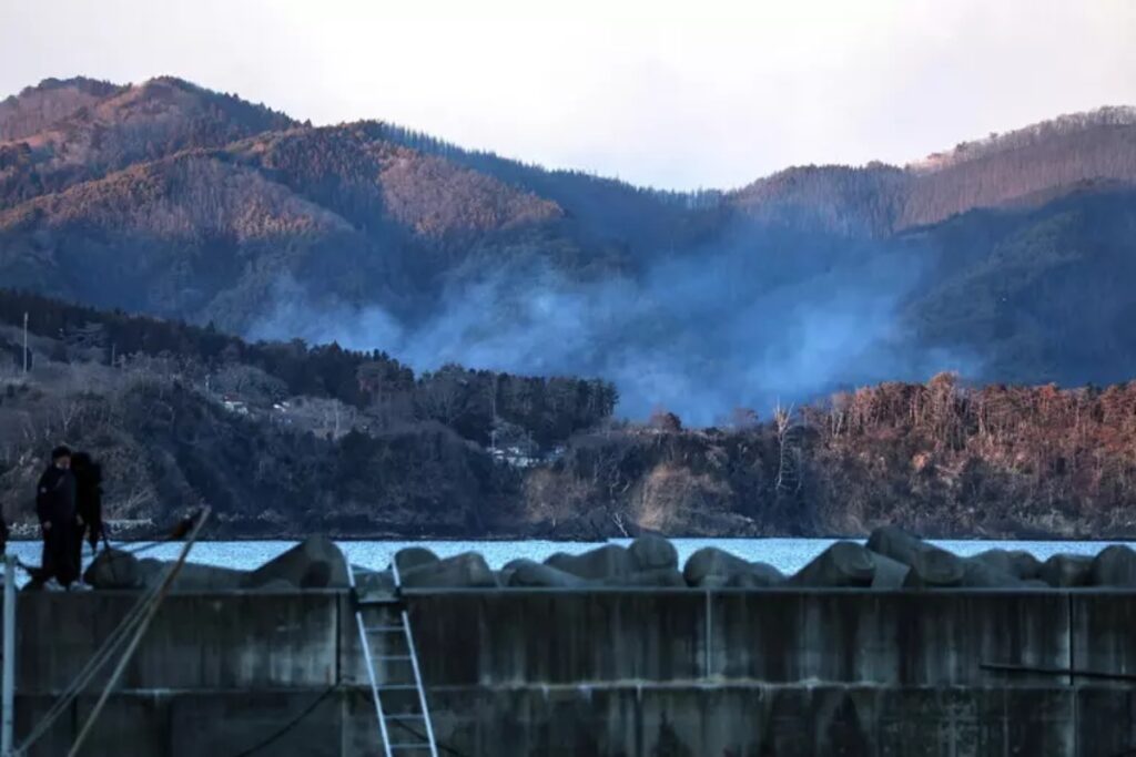 incendi in giappone