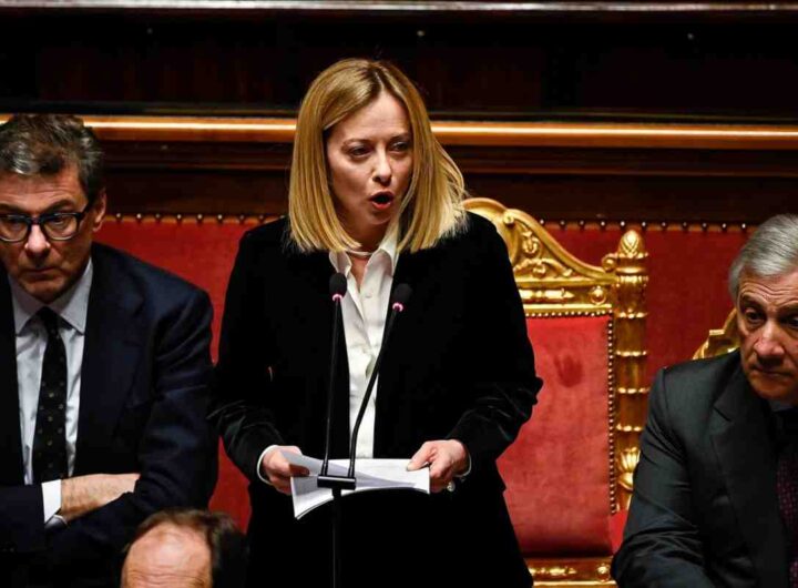 meloni parla al Senato