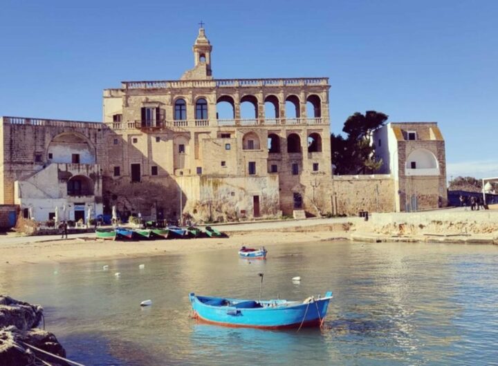 veduta di polignano a mare