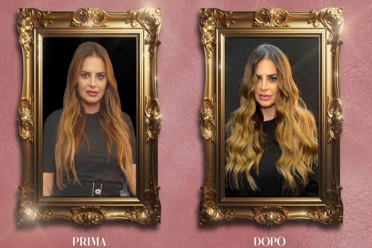 nuovo look di roberta di padua