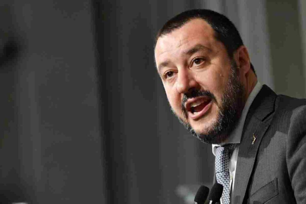 Il vicepremier Matteo Salvini