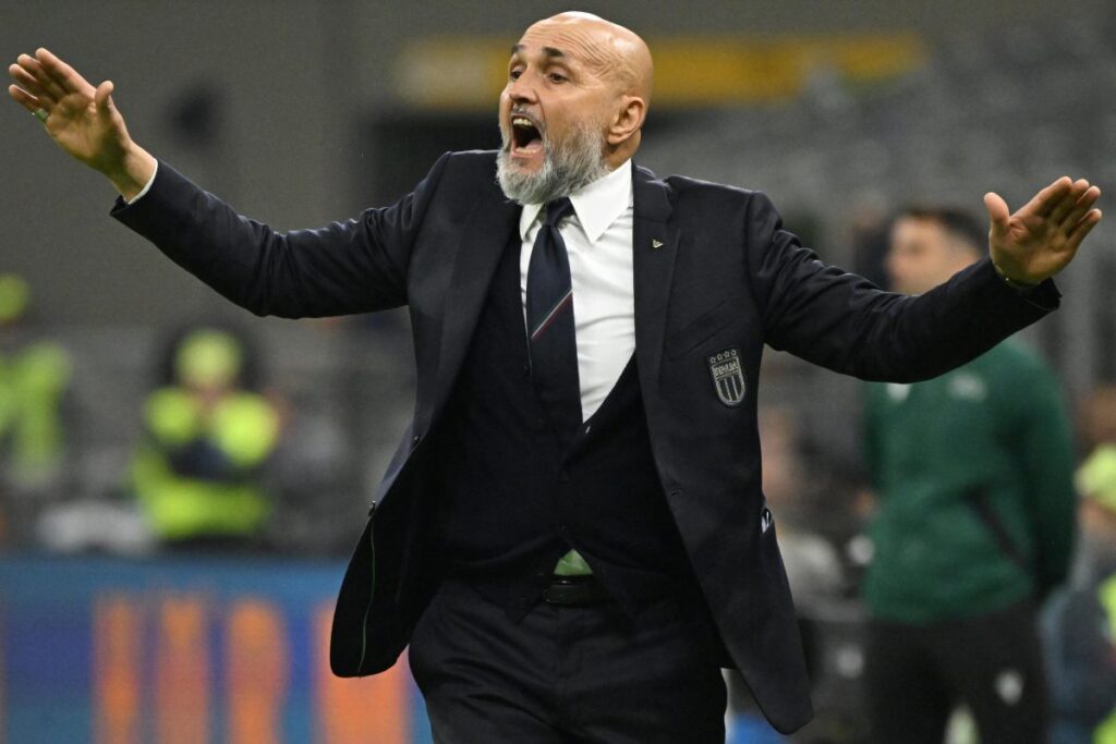 spalletti durante italia germania