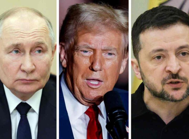 Putin, Trump, Zelensky