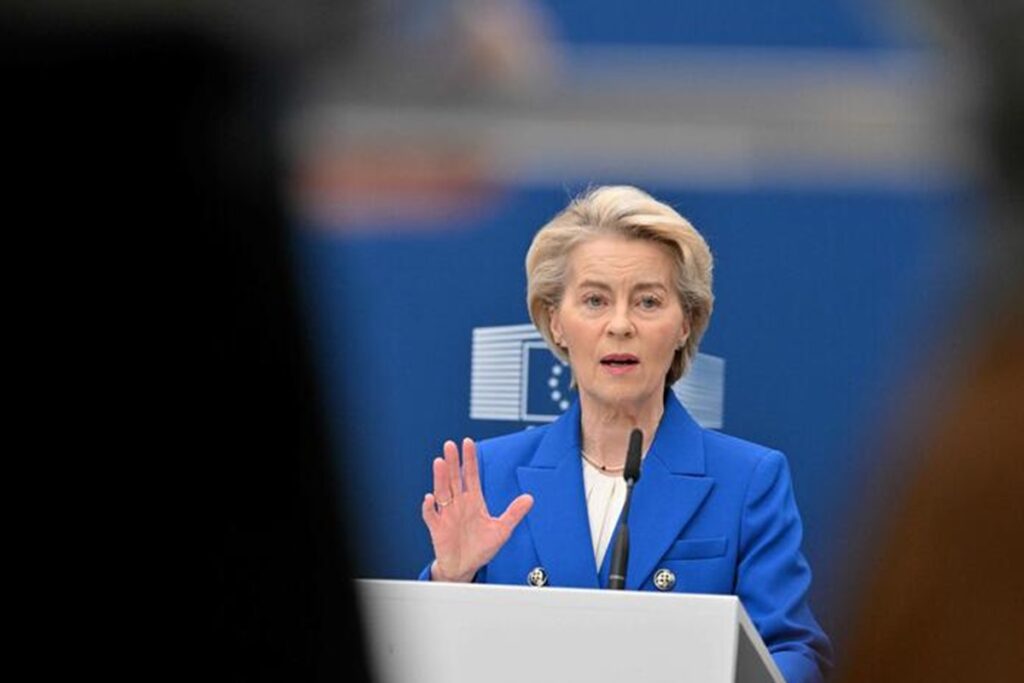 Ursula von der Leyen (Foto Ansa)