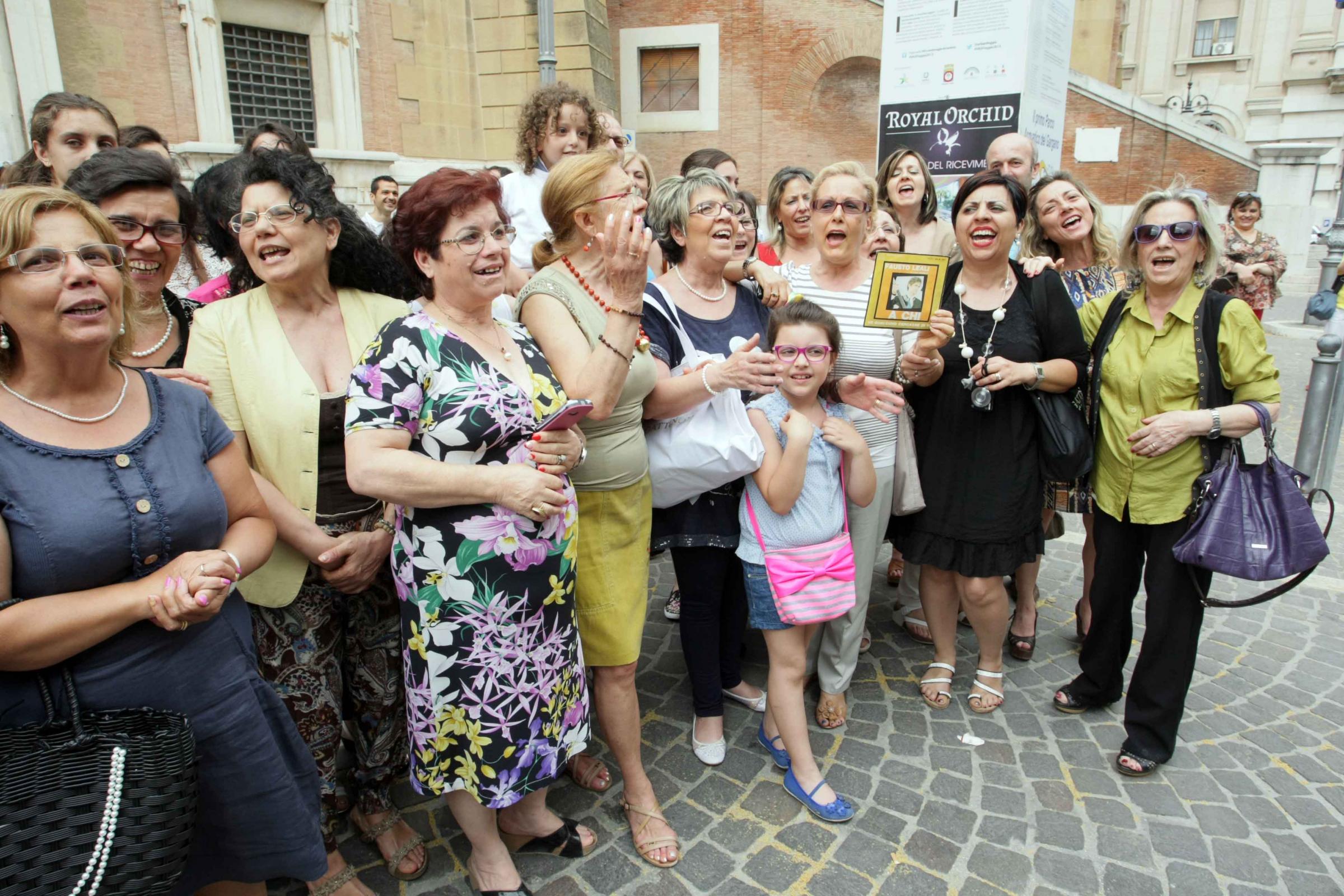 Matrimonio di Fausto Leali e Germana Schena | Blitz quotidiano