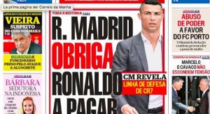Cristiano Ronaldo, from Portugal: "Real Madrid forced him to pay Kathryn Mayorga"