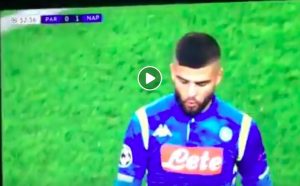 Psg-Napoli, Insigne comes out due to injury (VIDEO): he received a blow to the breastbone