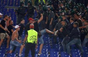 Roma-Cska Moscow, fans clashes: stabbing Russian fan near Olympic stadium