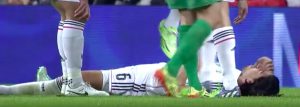 Juventus, infortunio Khedira: distorsione alla caviglia in allenamento