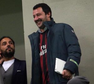 Salvini against Higuain: "He was unworthy, I hope for a long disqualification" (photo Ansa)