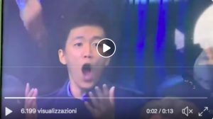 Steven Zhang in the Journal, his face to Joao Mario's goal is viral and he jokes on Instagram