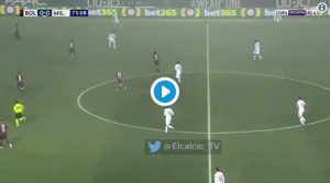 Bakayoko Tiémoué VIDEO espulsione al 75' di Bologna-Milan
