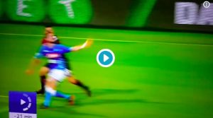 Cagliari-Napoli, VIDEO: Padoin atterra Fabian Ruiz, niente rigore. Pistocchi: "Fiction continua"