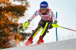 Skiing: Mikaela Shiffrin triumphs in giant, Federica Brignone fourth