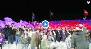 Fiorentina-Juventus, coreografia da brividi per Riccardo Magherini in curva Fiesole. VIDEO e FOTO