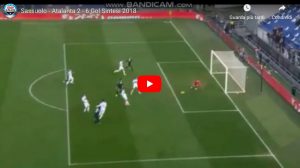 Sassuolo-Atalanta 2-6 highlights e VIDEO GOL: tripletta di Ilicic