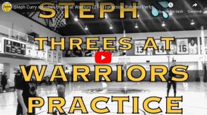 YouTube, Curry: 21 triple di fila durante allenamento con Golden State Warriors (VIDEO)