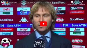 YouTube, Nedved: "Marotta-Inter? E' un professionista ma non è mai stato juventino..."