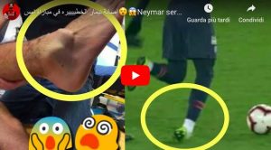 Psg, calvario Neymar: si è fatto male al piede già operato