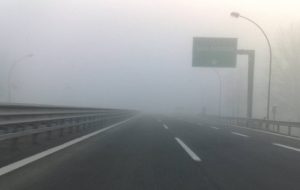 A31, la nebbia manda in tilt l'autostrada: tamponamenti in serie. Almeno un morto (foto d'archivio Ansa)