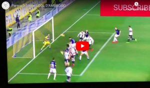 D'Ambrosio video gol Parma-Inter con il braccio, giusto annullarlo