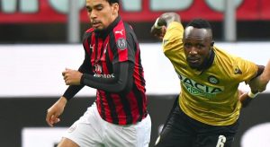 Paqueta, infortunio in Milan-Udinese: fuori per movimento innaturale con la caviglia destra