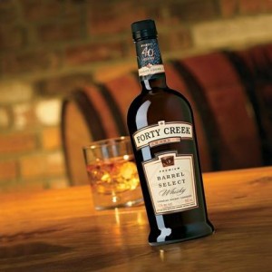 Una bottiglia di Whisky  Forty Creek