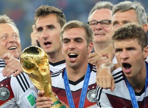 Germania, Coppa del Mondo danneggiata durante i festeggiamenti