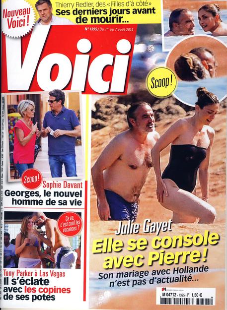 Julie Gayet, addio Francois Hollande: in Corsica con un altro uomo (foto)