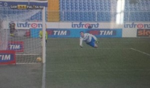 VIDEO YouTube: Morganella gol fantasma in Sampdoria-Palermo