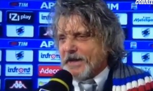 Massimo Ferrero a Ilaria D'Amico: "Vengo a prenderti con la Torpedo blu" VIDEO Fb