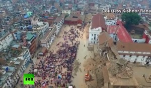 VIDEO YouTube: terremoto Nepal, drone sorvola Kathmandu distrutta
