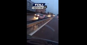 VIDEO Contromano in Tangenziale, insulti e urla dalle auto